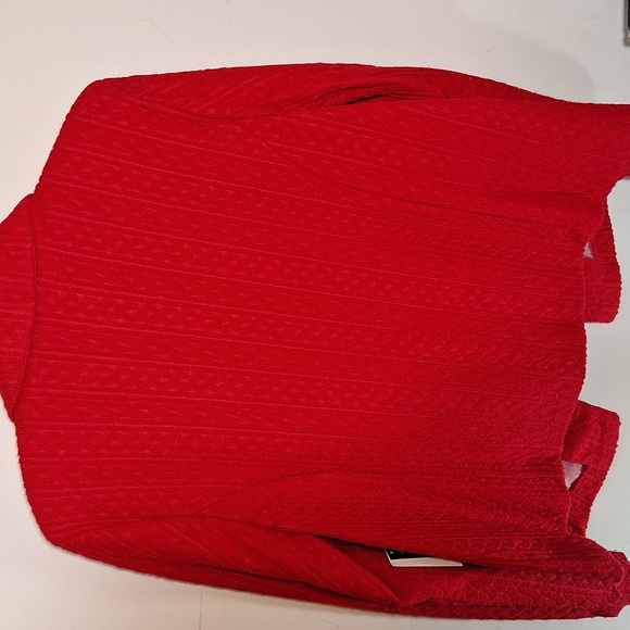 Briggs New York Women's Red Blazer Jacket - Picture 5 of 7